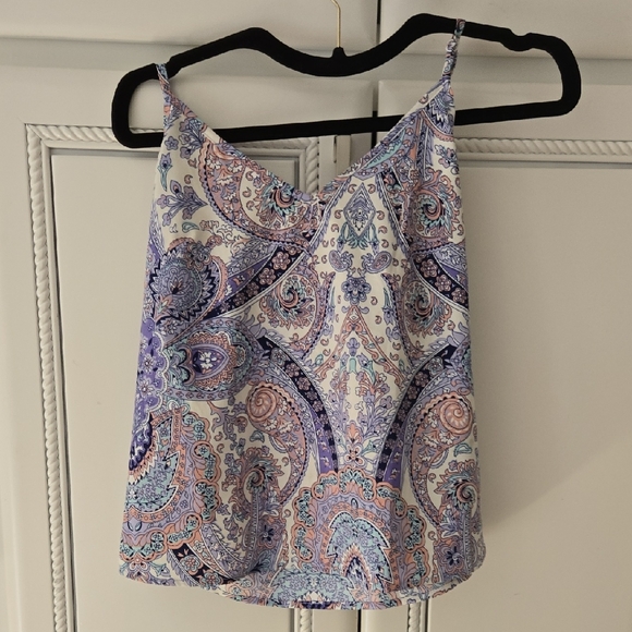 Paisley Camisole - Orchid  and Pink And Blue - Picture 1 of 7